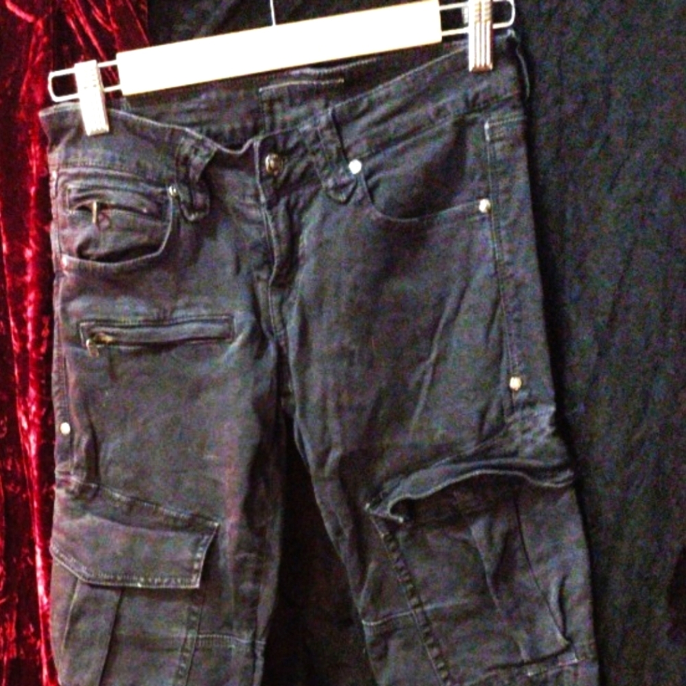 1990's Vintage Cargo Pants with Multiple Pockets